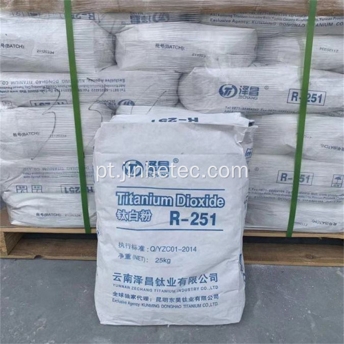 Zechang Titanium Dioxide R-251 para tinta